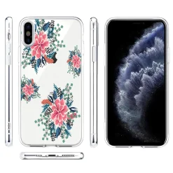 iPhone Xs Max - TPU Case mit Motivdruck