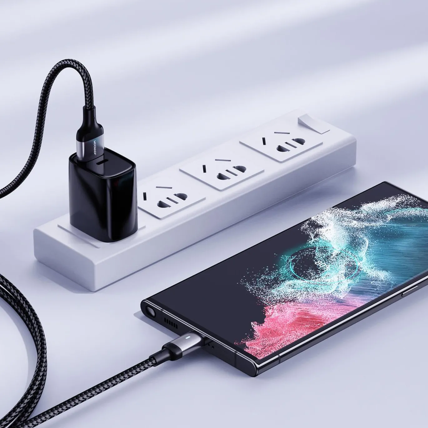 Joyroom USB Kabel - microUSB - 1.2M - Schwarz