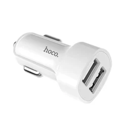 KFZ Ladegerät mit micro USB Kabel Hoco Z2A Weiß