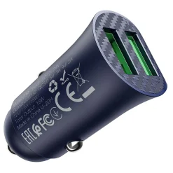 KFZ Ladegerät mit Quick Charge 3.0 und 1m Micro-USB Kabel