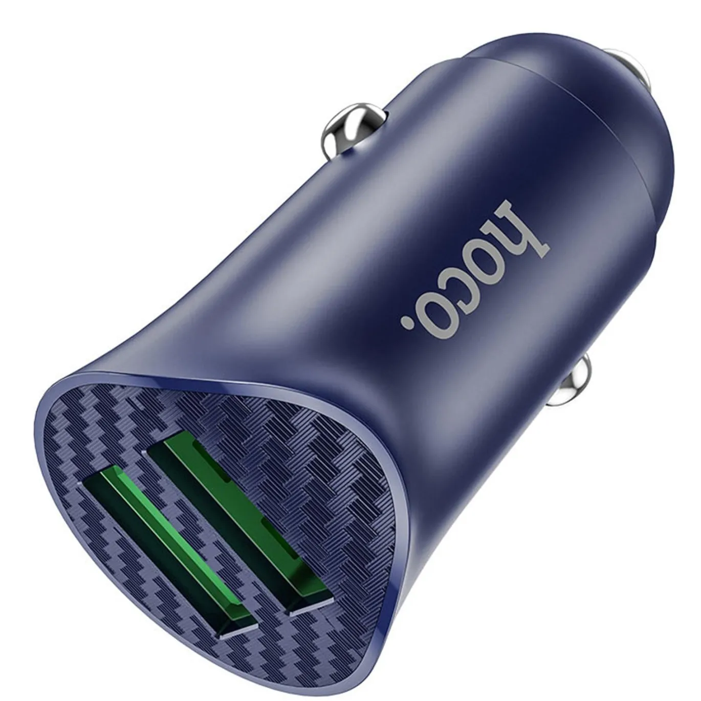 Kfz-Ladegerät Hoco - Z39 microUSB - Blau