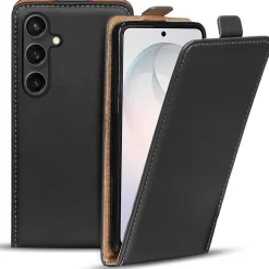 Klassische Flip-Hülle für Samsung Galaxy S26 Plus - Kunstleder Case zum Aufklappen