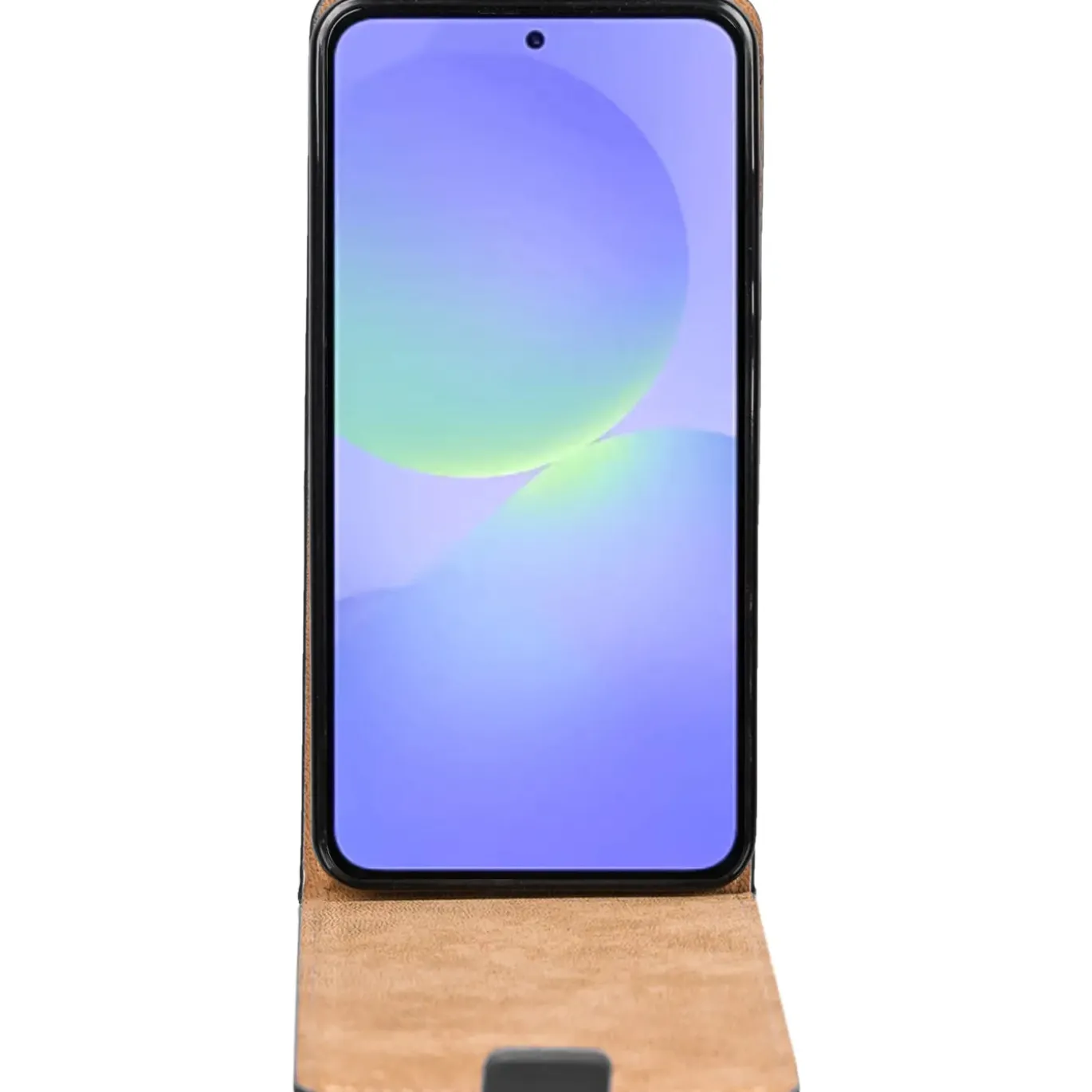 Klassische Flip-Hülle für Samsung Galaxy A57 5G - Kunstleder Case zum Aufklappen