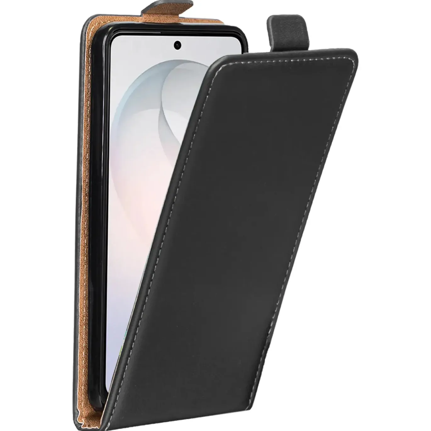 Klassische Flip-Hülle für Samsung Galaxy S26 - Kunstleder Case zum Aufklappen