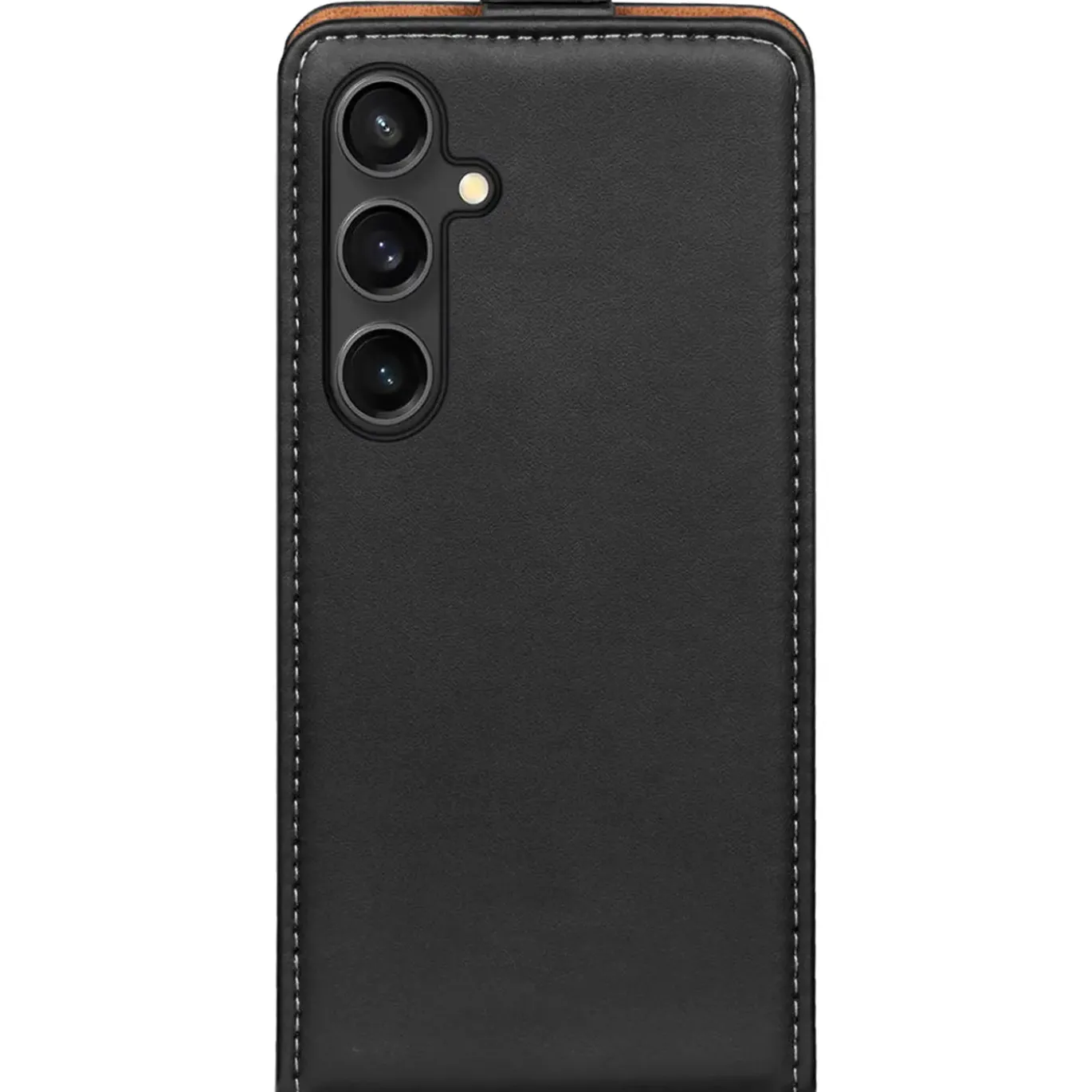 Klassische Flip-Hülle für Samsung Galaxy S26 - Kunstleder Case zum Aufklappen