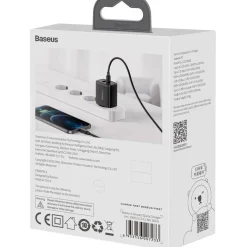 Netz-Ladegerät Baseus Compact - CCXJ-B01 - Schwarz