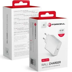 Netz-Ladegerät Forcell USB Typ-C 45W