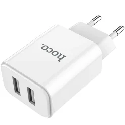 Netz-Ladegerät Hoco - C62A microUSB Weiss