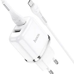 Netz-Ladegerät Hoco - N4 microUSB - Weiss