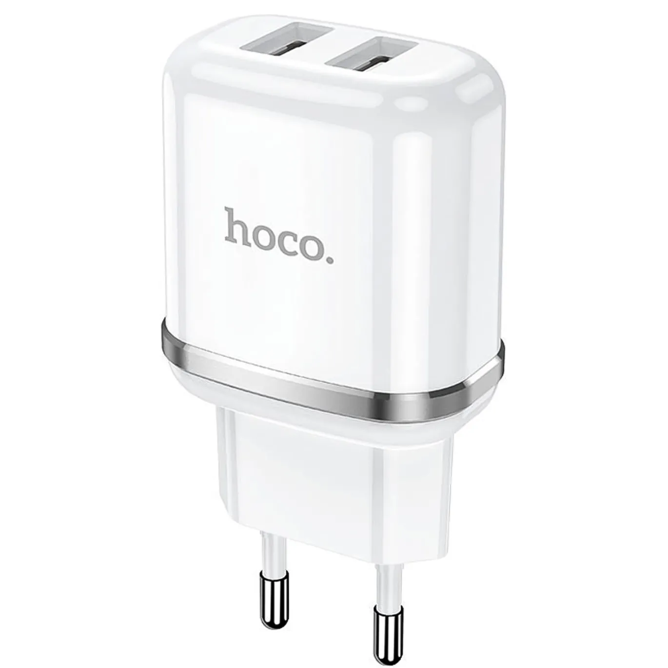 Netz-Ladegerät Hoco - N4 microUSB - Weiss