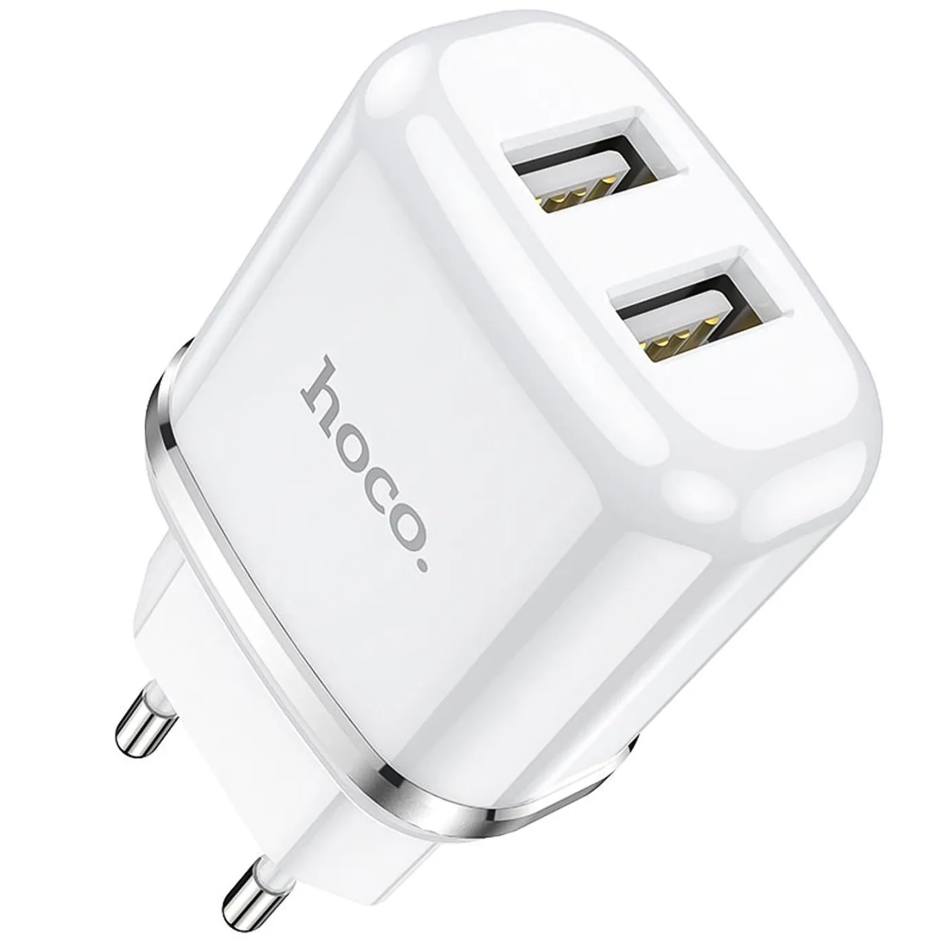 Netz-Ladegerät Hoco - N4 microUSB - Weiss