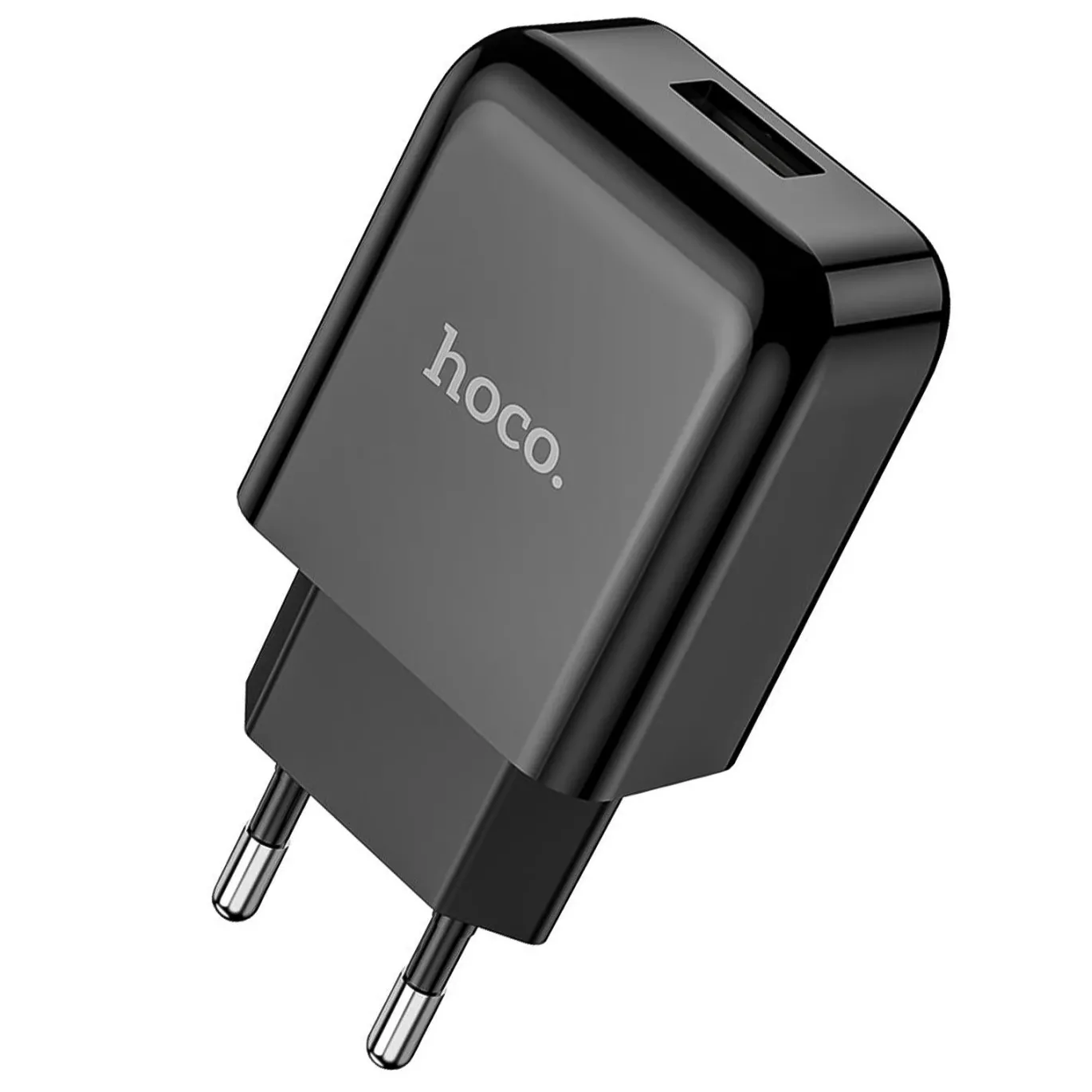 Netz-Ladegerät Hoco - N2 microUSB - Schwarz