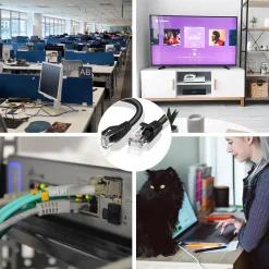 Patchkabel Cat6 rund – Gigabit Ethernet LAN Kabel (PC-600A)