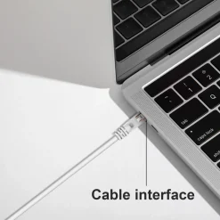 Patchkabel Cat6 rund – Gigabit Ethernet LAN Kabel (PC-600A)