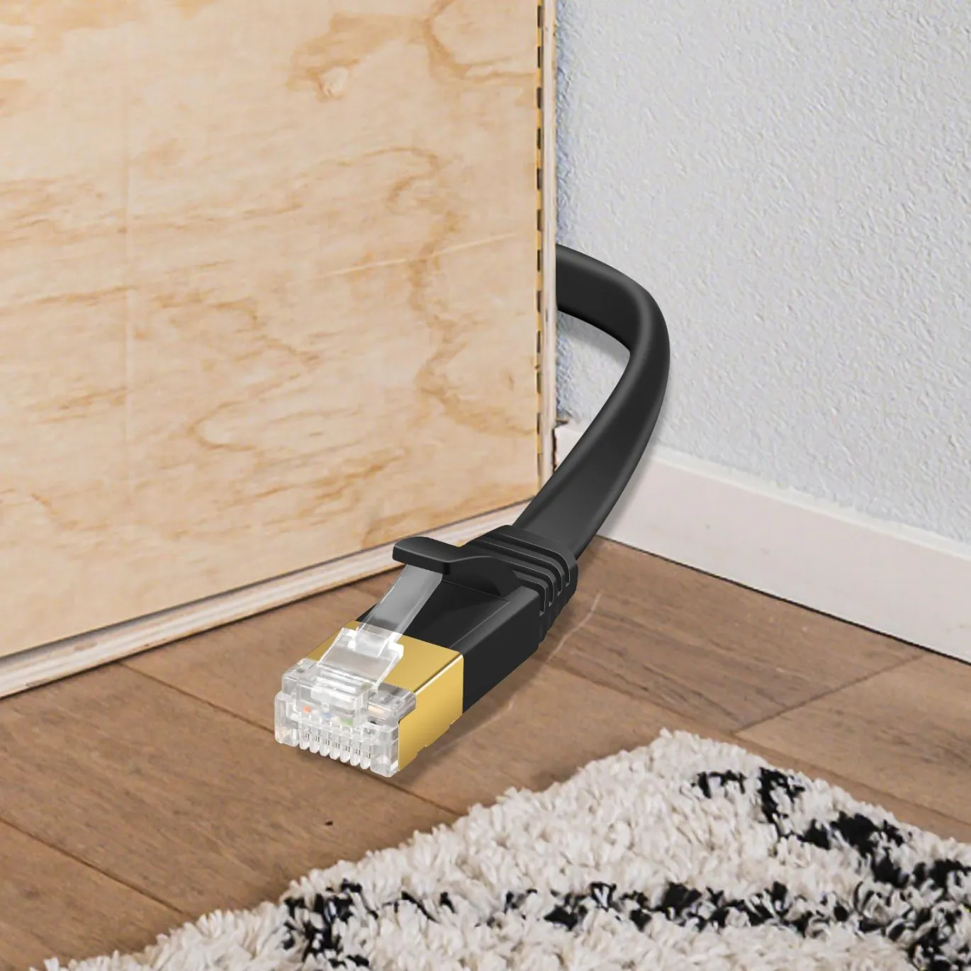 Patch-RUND-Kabel-Cat7-PC-Flat-700A-15M