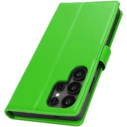 Premium Klapphülle für Samsung Galaxy S26 Ultra - Kunstleder Tasche mit Kartenfächern & Standfunktion