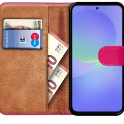 Premium Klapphülle für Samsung Galaxy A57 5G - Kunstleder Tasche mit Kartenfächern & Standfunktion