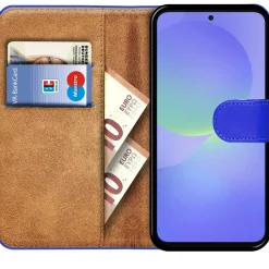 Premium Klapphülle für Samsung Galaxy A57 5G - Kunstleder Tasche mit Kartenfächern & Standfunktion