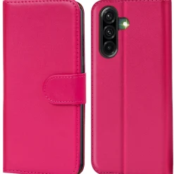 Premium Klapphülle für Samsung Galaxy A27 5G - Kunstleder Tasche mit Kartenfächern & Standfunktion