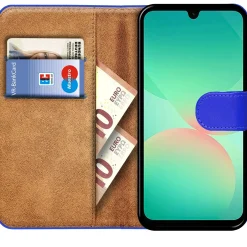 Premium Klapphülle für Samsung Galaxy A27 5G - Kunstleder Tasche mit Kartenfächern & Standfunktion