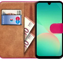 Premium Klapphülle für Samsung Galaxy A27 5G - Kunstleder Tasche mit Kartenfächern & Standfunktion