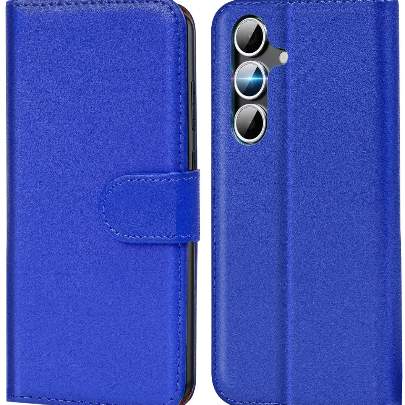 Premium Klapphülle für Samsung Galaxy S26 - Kunstleder Tasche mit Kartenfächern & Standfunktion