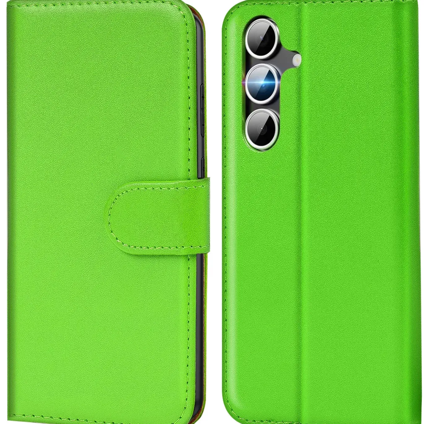 Premium Klapphülle für Samsung Galaxy S26 Plus - Kunstleder Tasche mit Kartenfächern & Standfunktion