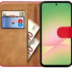 Premium Klapphülle für Samsung Galaxy A37 5G - Kunstleder Tasche mit Kartenfächern & Standfunktion