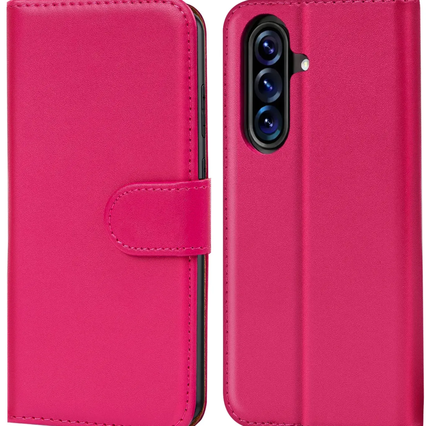 Premium Klapphülle für Samsung Galaxy A37 5G - Kunstleder Tasche mit Kartenfächern & Standfunktion