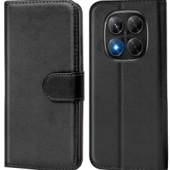 Premium Klapphülle für Xiaomi Redmi Note 15 Pro 5G - Kunstleder Tasche mit Kartenfächern & Standfunktion