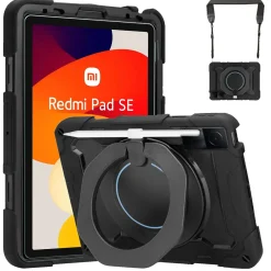 Redmi Pad SE - Armor Case mit Ständer & Schultergurt