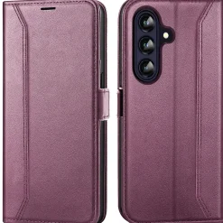 RFID Klapphülle für Samsung Galaxy A27 5G - PU-Leder Tasche mit 3 Kartenfächern