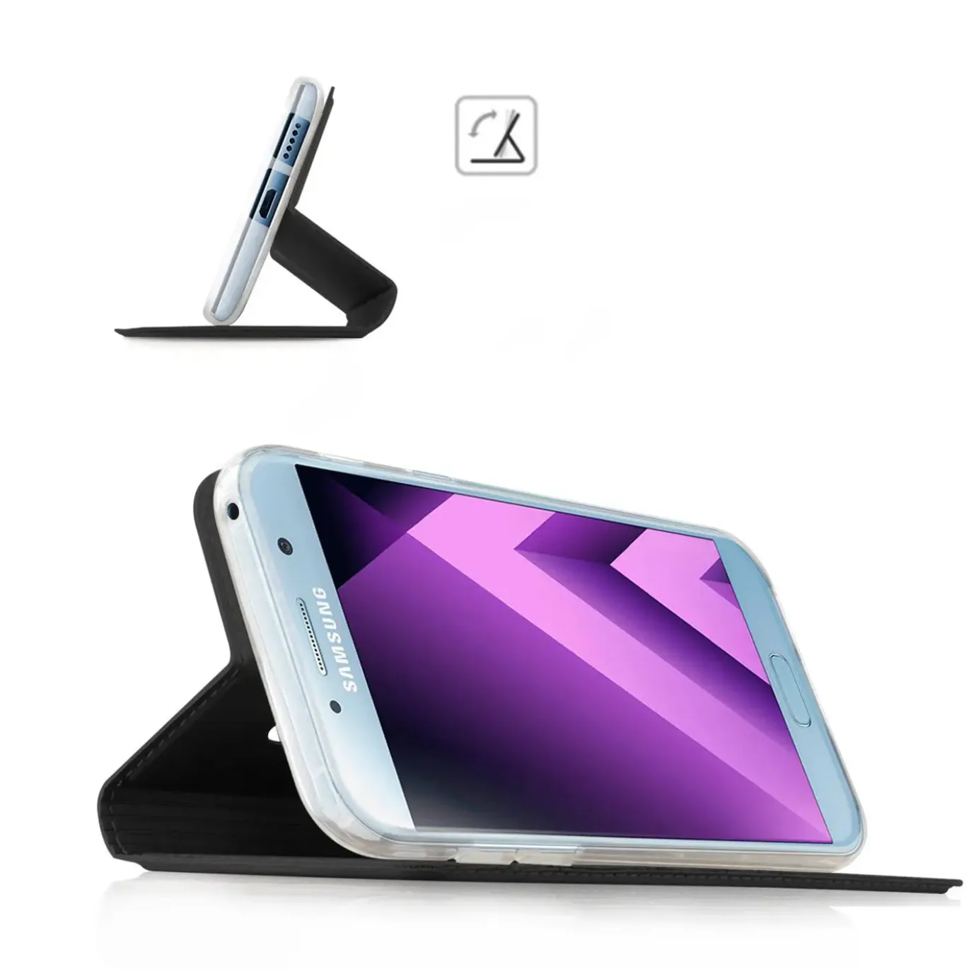 Samsung Galaxy A3 2017 - Booklet Case mit Magnetverschluss