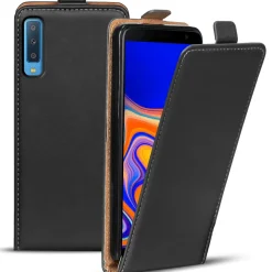 Samsung Galaxy A7 2018 - Flip Hülle, horizontal klappbar