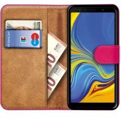 Samsung Galaxy A7 2018 - Klapphülle mit Kartenfächern