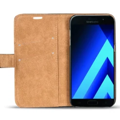 Samsung Galaxy A3 2017 - Retro Klapphülle mit Karten- & Geldfach