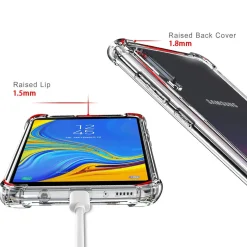 Samsung Galaxy A7 2018 - Stoßfestes Clear Case