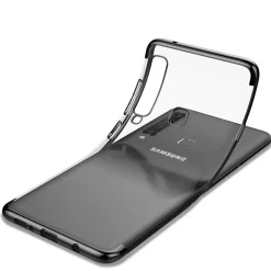 Samsung Galaxy A9 2018 - Transparente Hülle mit Akzenten