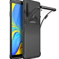Samsung Galaxy A9 2018 - Transparente Hülle mit Akzenten