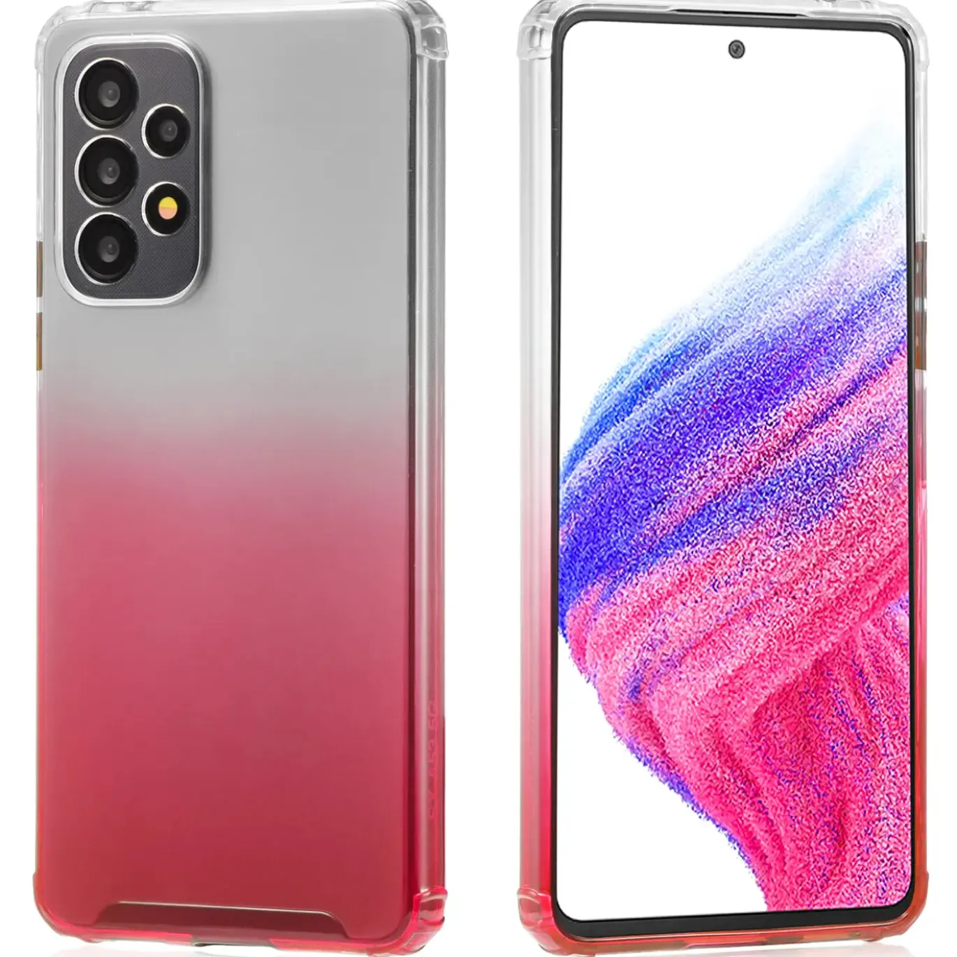 Samsung Galaxy A52 / A52 5G / A52S 5G - Farbverlauf Hülle ultra dünn