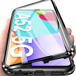 Samsung Galaxy A52 / A52 5G / A52S 5G - 360° Glas Hülle mit Rundumschutz