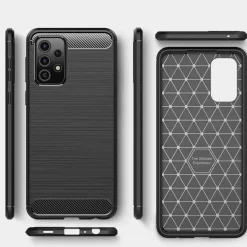 Samsung Galaxy A52 / A52 5G / A52S 5G - Carbon Case Hülle, stoßfest