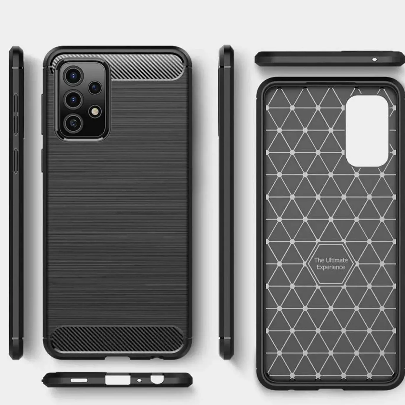 Samsung Galaxy A52 / A52 5G / A52S 5G - Carbon Case Hülle, stoßfest