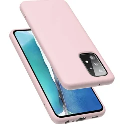 Samsung Galaxy A52 / A52 5G / A52S 5G - Silikon Case mit Mikrofaser-Innenseite