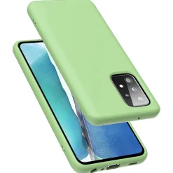 Samsung Galaxy A52 / A52 5G / A52S 5G - Silikon Case mit Mikrofaser-Innenseite