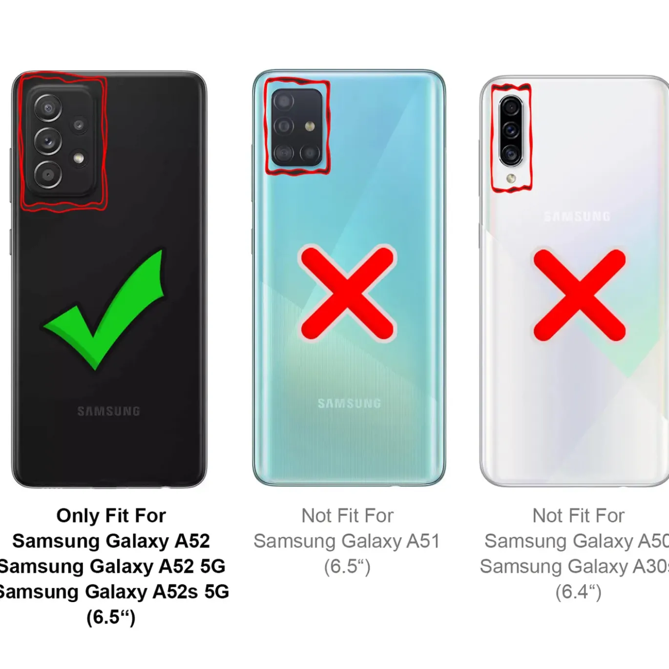 Samsung Galaxy A52 / A52 5G / A52S 5G - Elegante Hülle stoßfest & stylisch