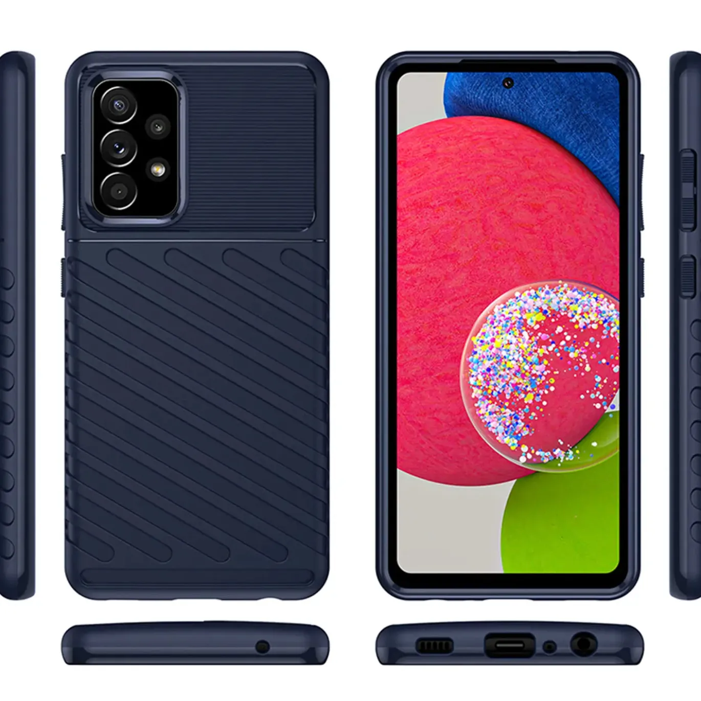 Samsung Galaxy A52 / A52 5G / A52S 5G - Elegante Hülle stoßfest & stylisch