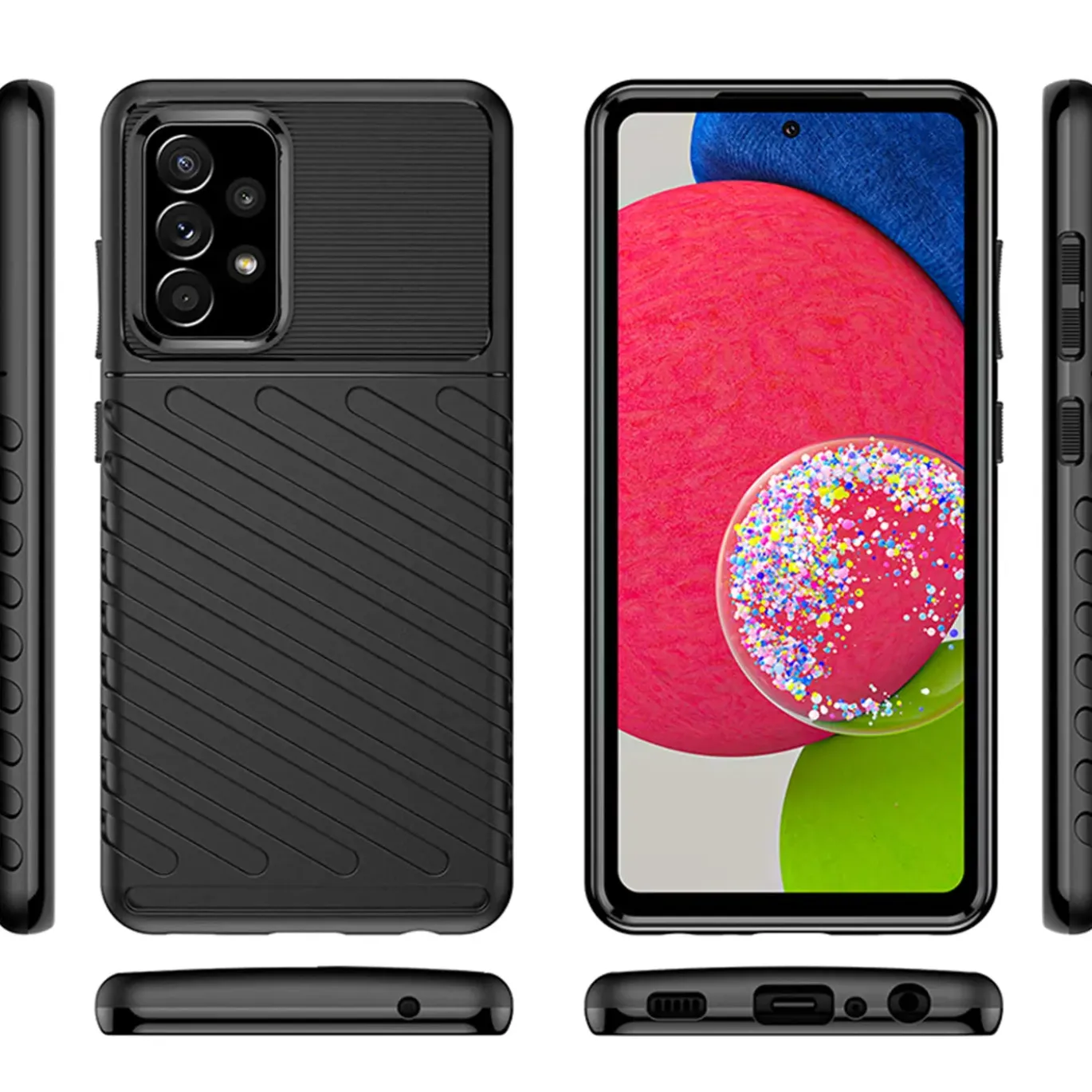 Samsung Galaxy A52 / A52 5G / A52S 5G - Elegante Hülle stoßfest & stylisch