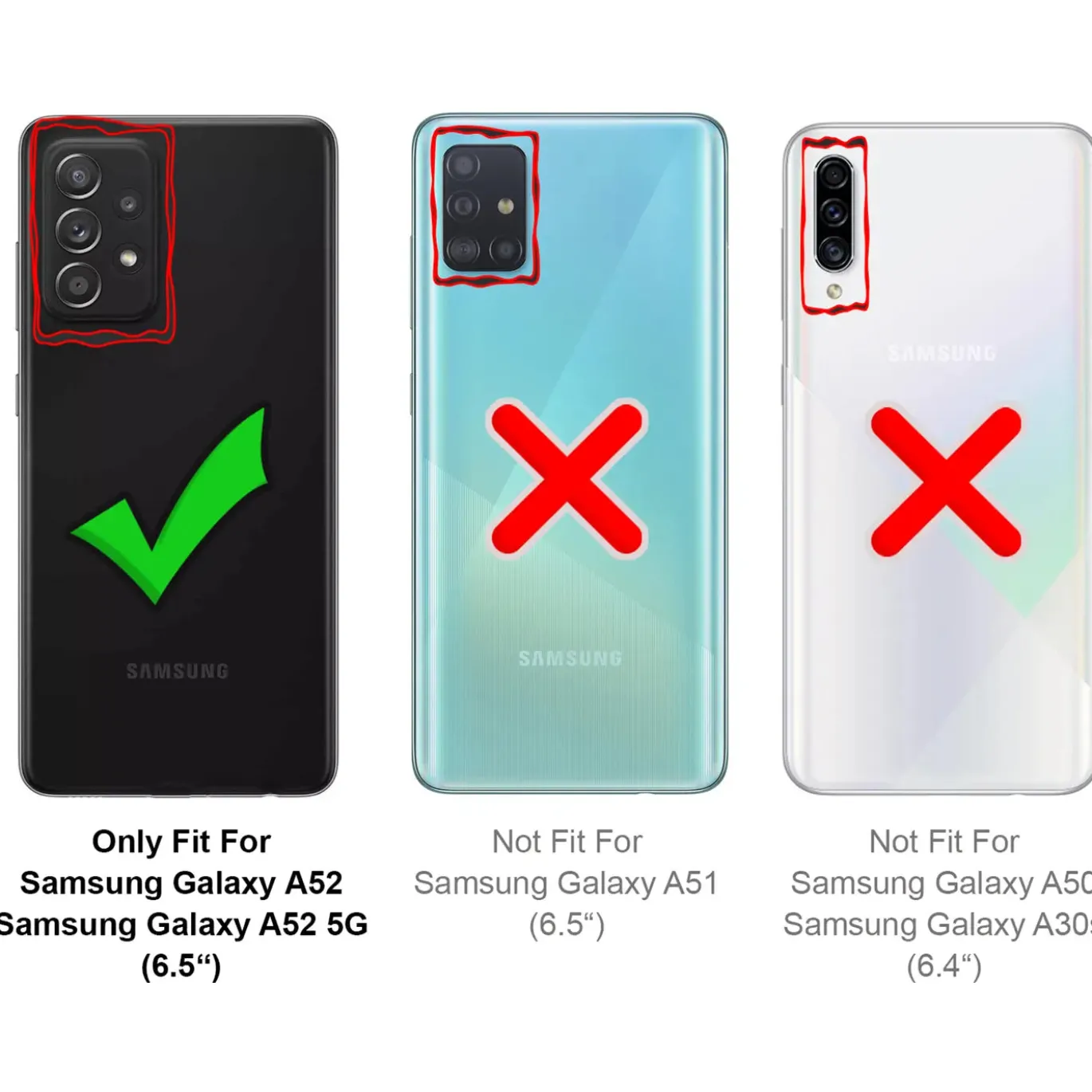 Samsung Galaxy A52 / A52 5G / A52S 5G - Slim Clear Case Hülle