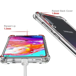 Samsung Galaxy A70 / A70s - Stoßfestes Clear Case